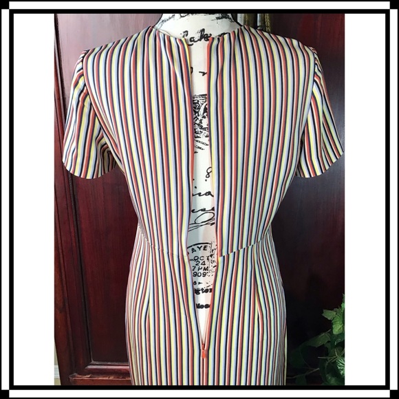 Diane Von Furstenberg Silk Blend Sheath Dress 4 - Picture 12 of 16